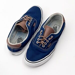 VANS Era 59  Blue Denim Low Top Lace Up Shoe Women’s Size 9